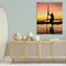 Stupell Industries Sunset Surfer Silhouette Canvas Wall Art Design by Amelia Noyes